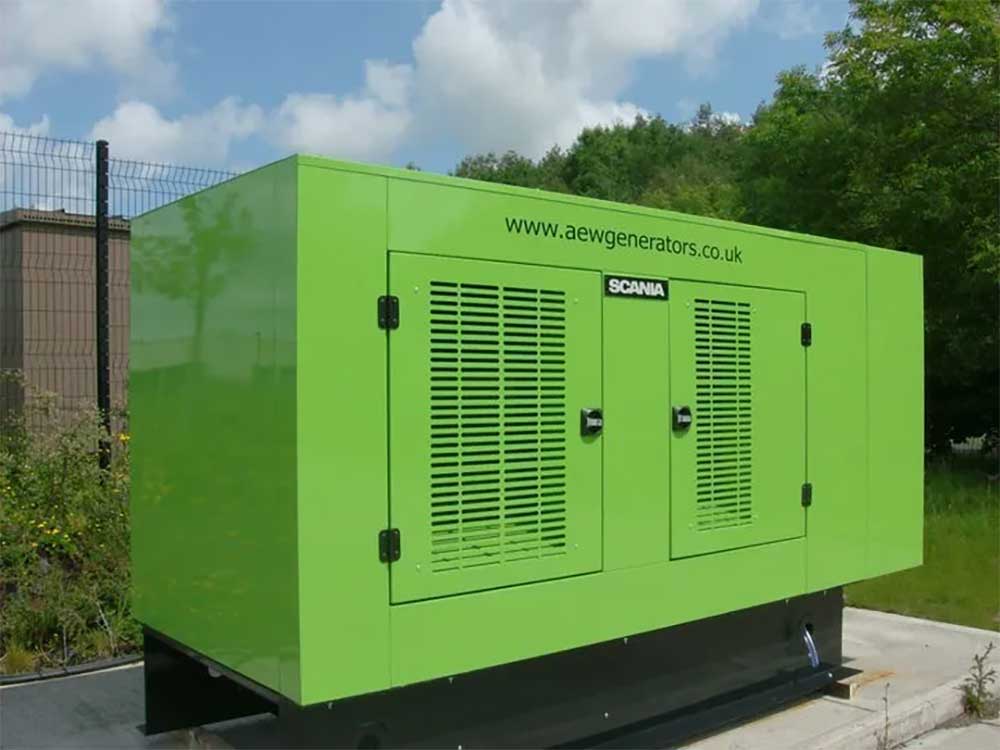 Ashvale Engineering Ltd scania generator